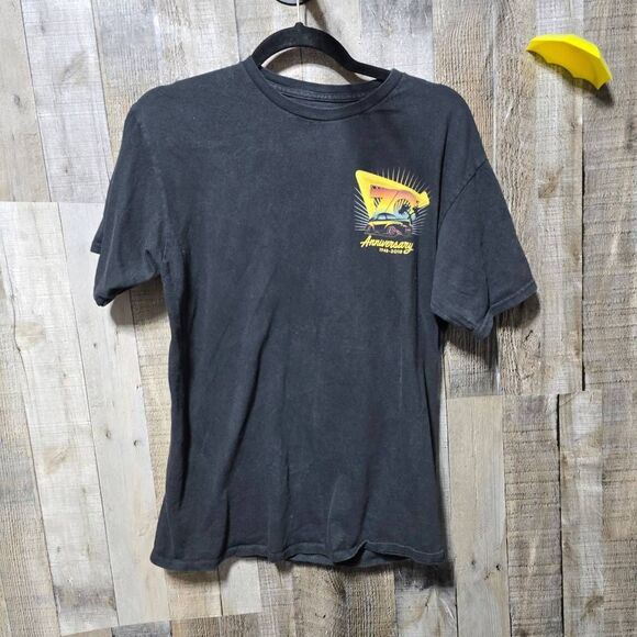 5/$25 In N Out Black 70th Anniversary Burger Ferris Wheel Graphic Tee - Picture 1 of 6